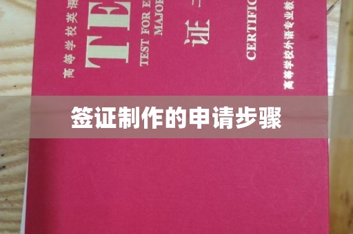 广河签证制作的申请步骤