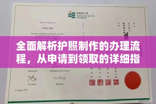 广河全面解析护照制作的办理流程，从申请到领取的详细指南