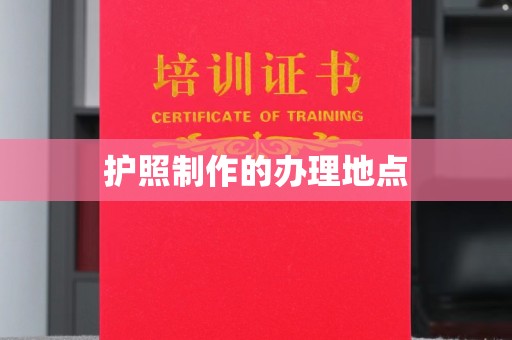 广河护照制作的办理地点